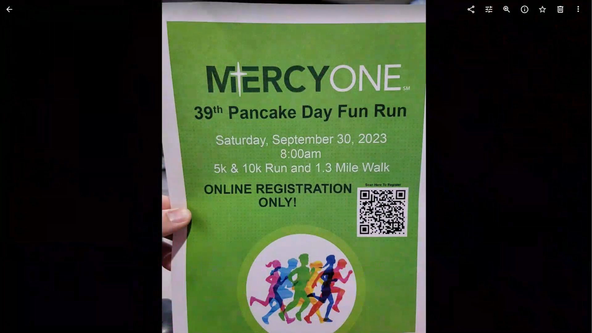 MercyOne 39th Pancake Day Fun Run