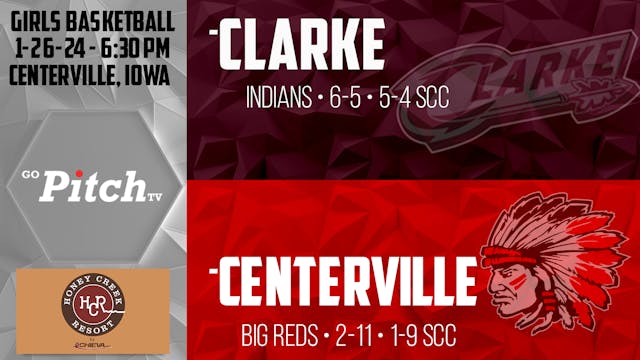 Centerville Girls Basketball vs Clark...