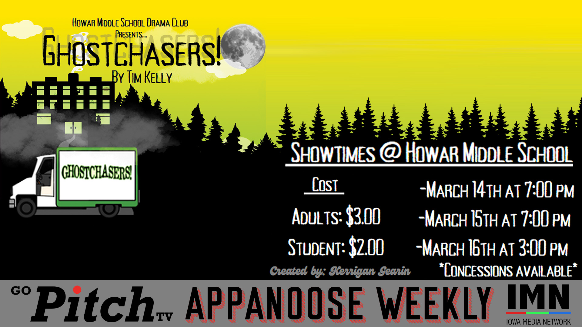 Howar Middle School Play - Ghost Chasers 3-14-25