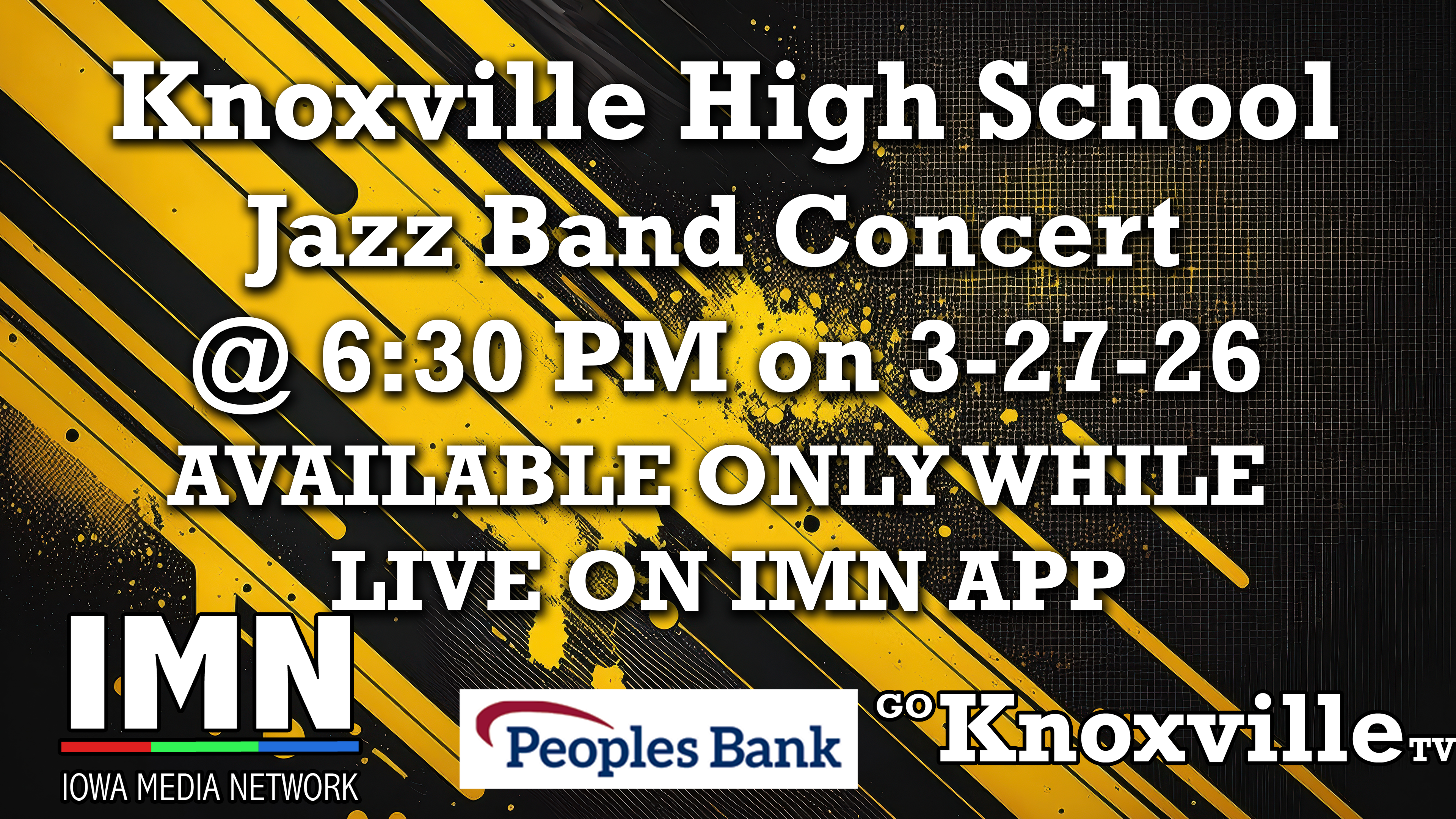 Knoxville High School Jazz Band Concert 3-27-26