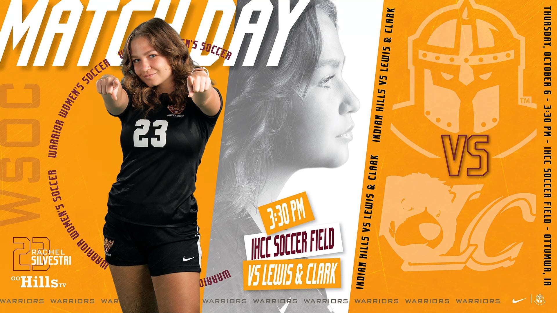 10-6-22 IHCC Women's Soccer vs Lewis & Clark