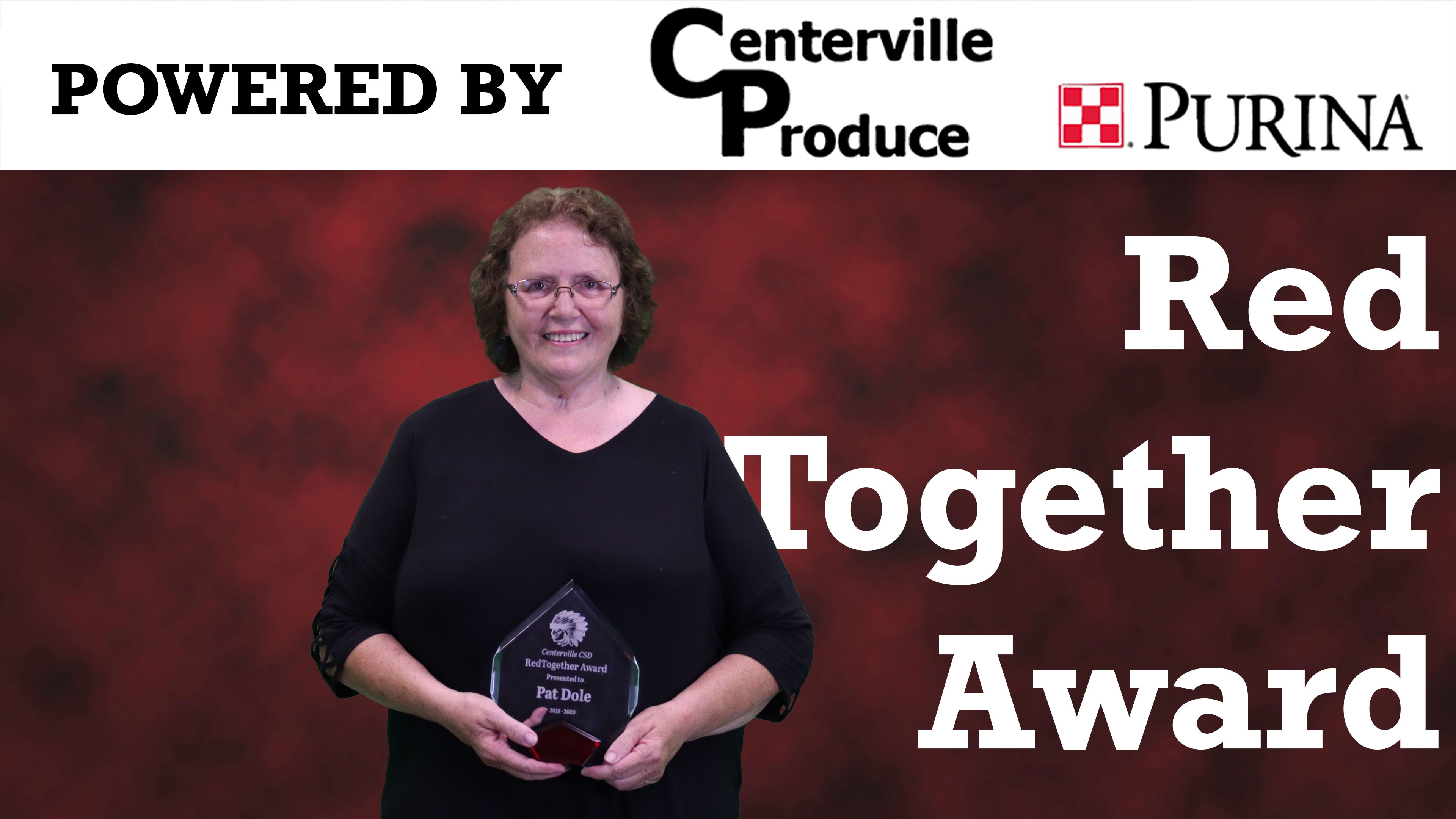 Pat Dole Receives Red Together Award 2020