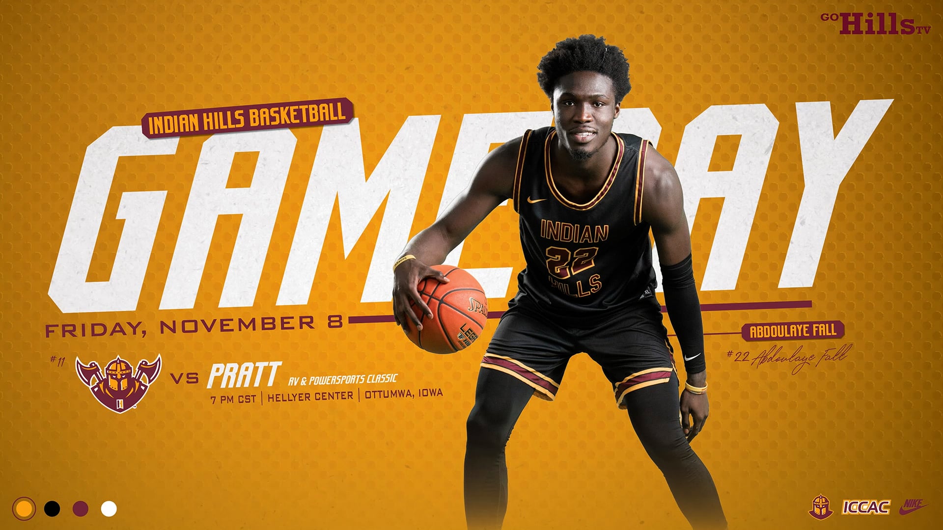 11-8-24 IHCC Men's Basketball vs Pratt