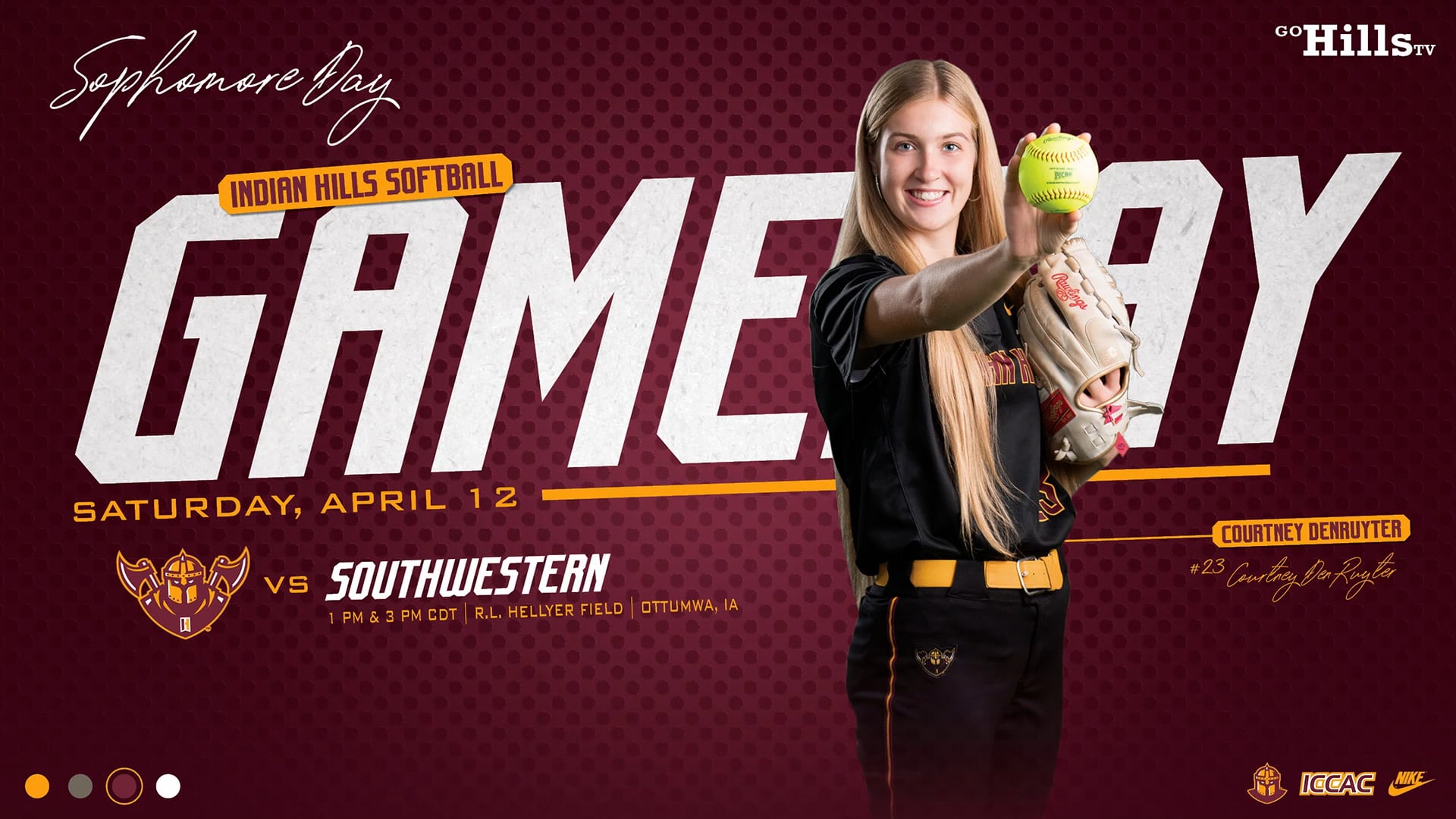4-12-25 IHCC Softball vs Southwestern Game 1