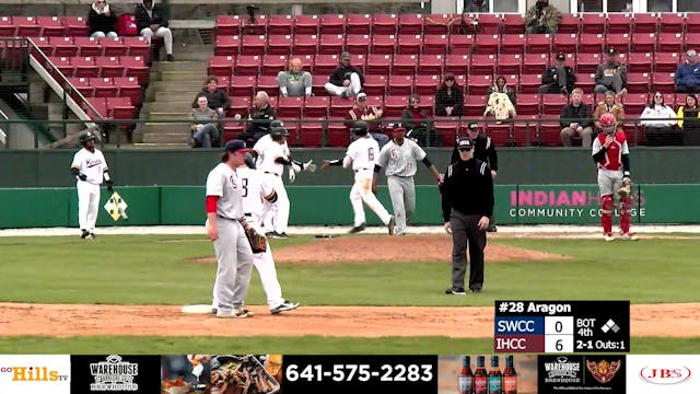 4-19-22 IHCC Baseball vs Southwestern...