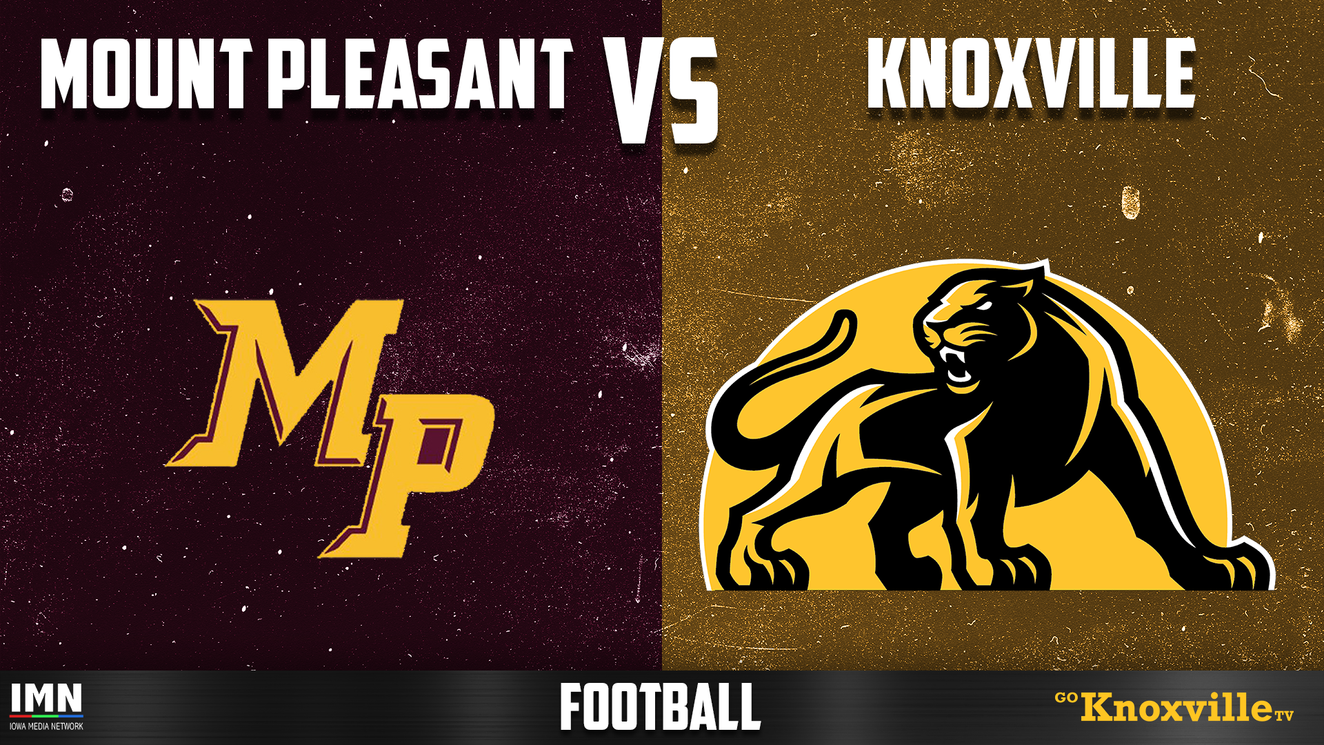 Knoxville vs Mount Pleasant Football 9-5-25 