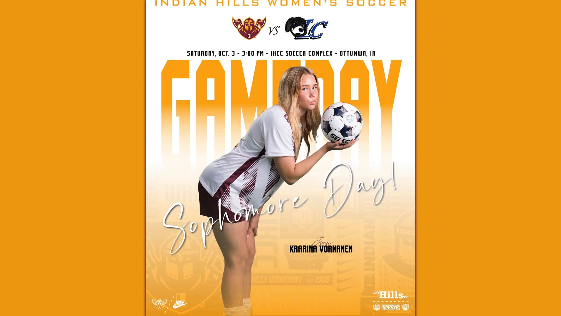 IHCC Women's Soccer vs Lewis & Clark 10-3-26