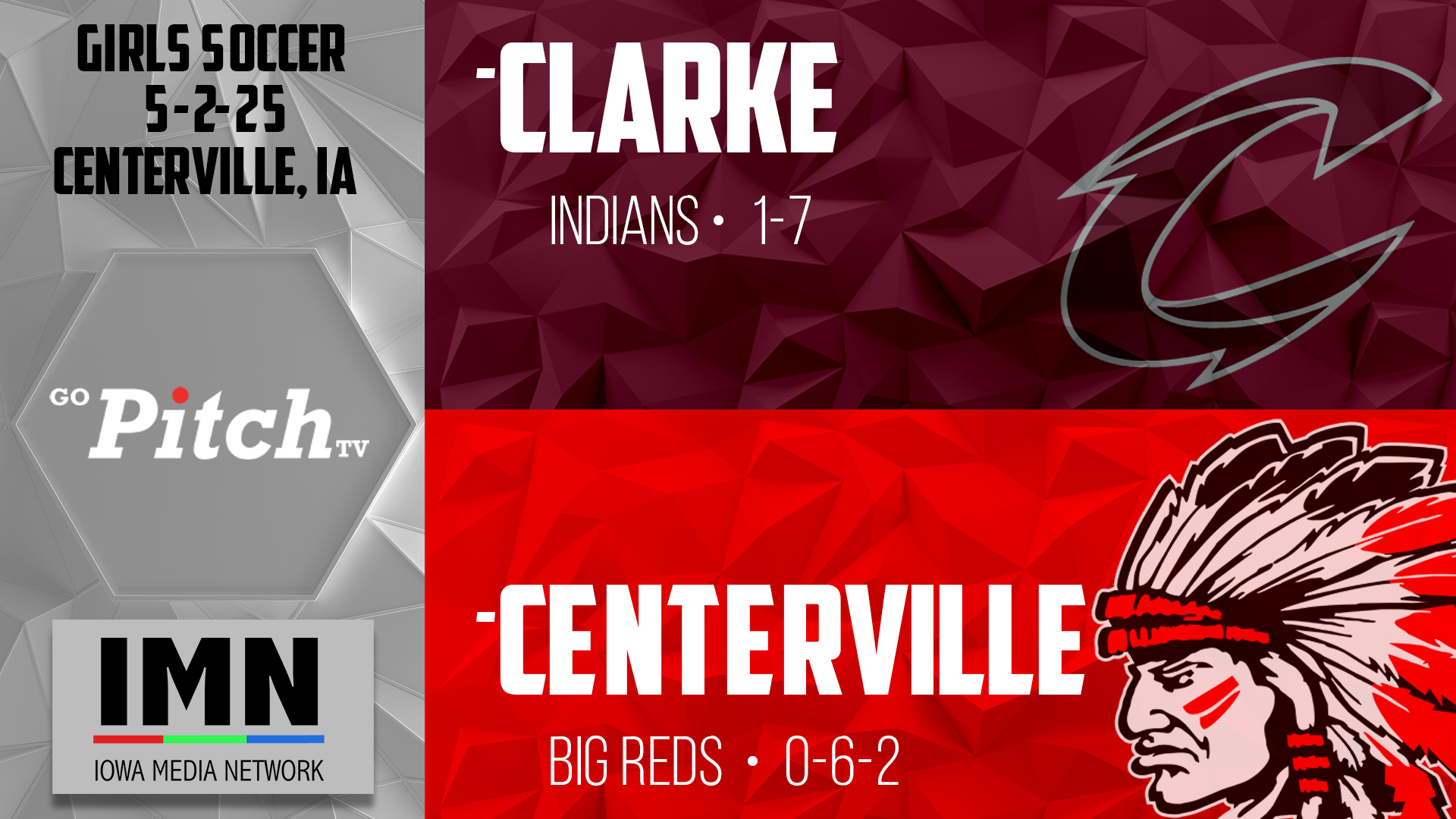 Centerville vs Clarke Girls Soccer 5-2-25