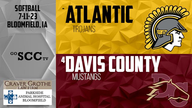 Davis County Softball vs Atlantic Pos...