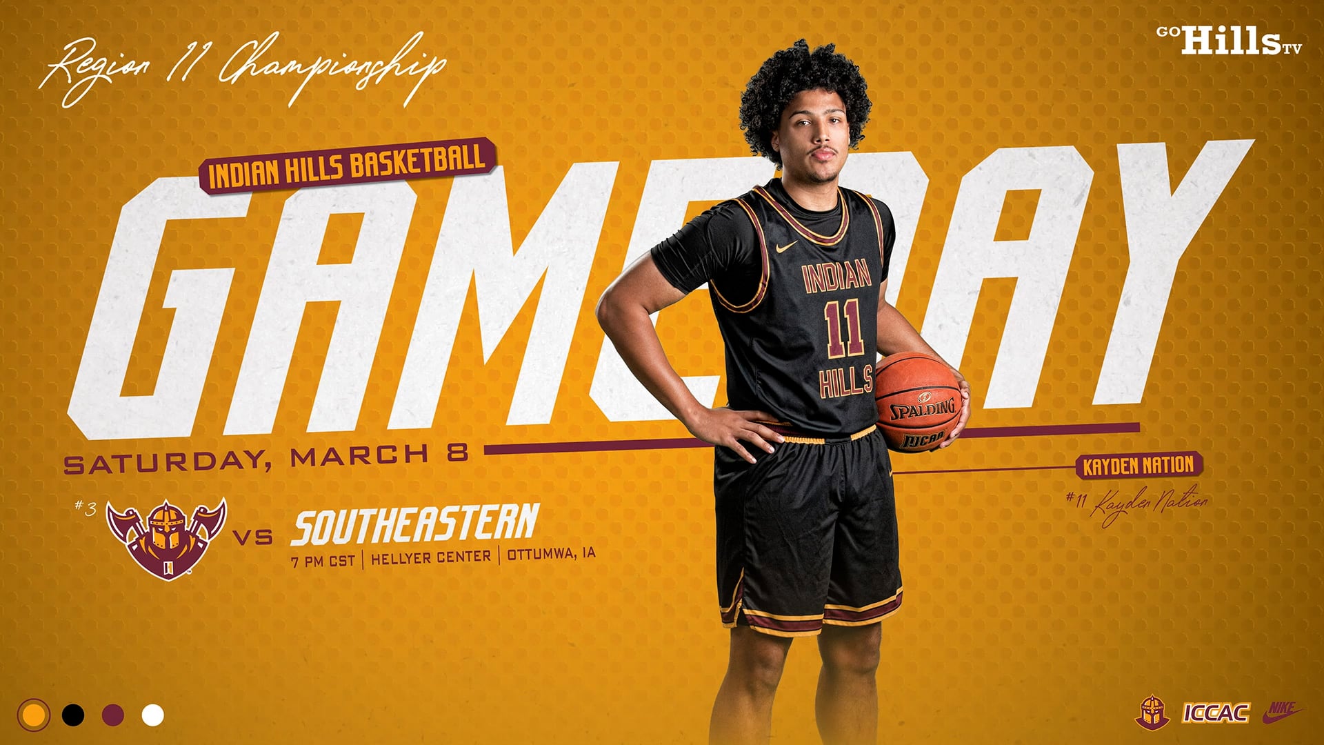 NJCAA Region XI Championship 3-8-25 IHCC Men's Basketball vs Southeastern