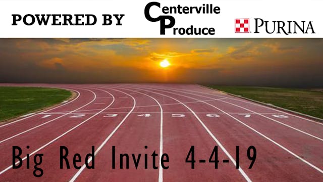 Big Red Track Invite 4-4-19