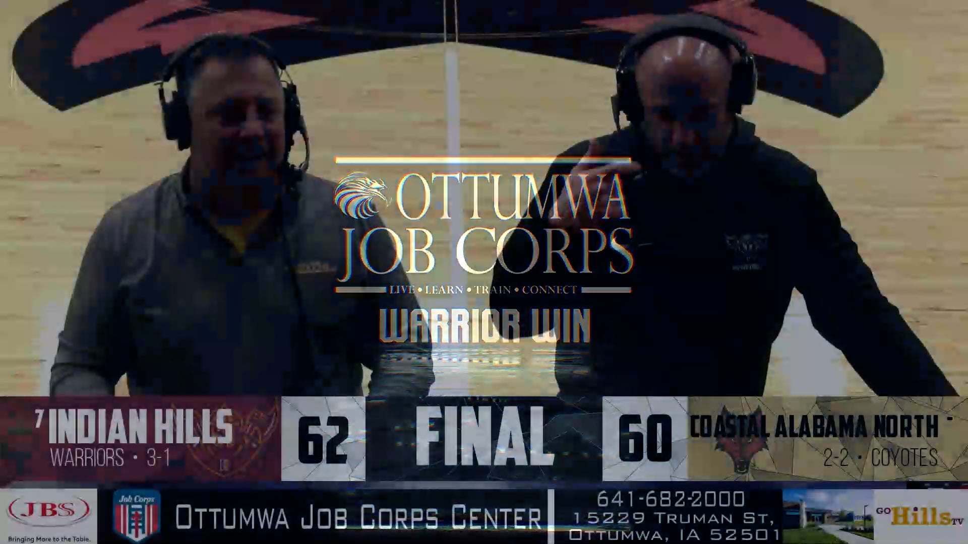 11-15-23 IHCC Men's Basketball @ Coastal Alabama North Post Game Interview
