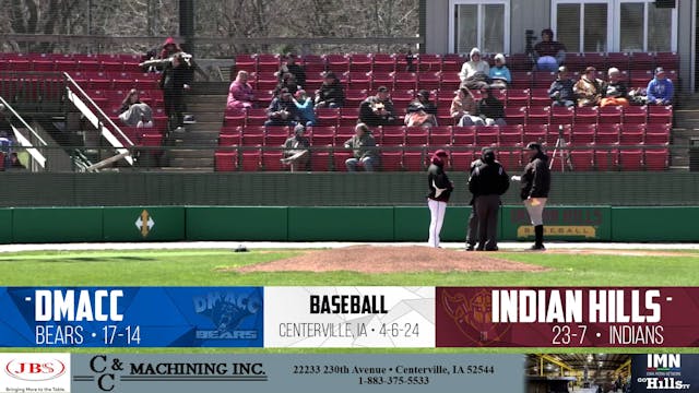 4-6-24 IHCC Baseball vs DMACC Game 1