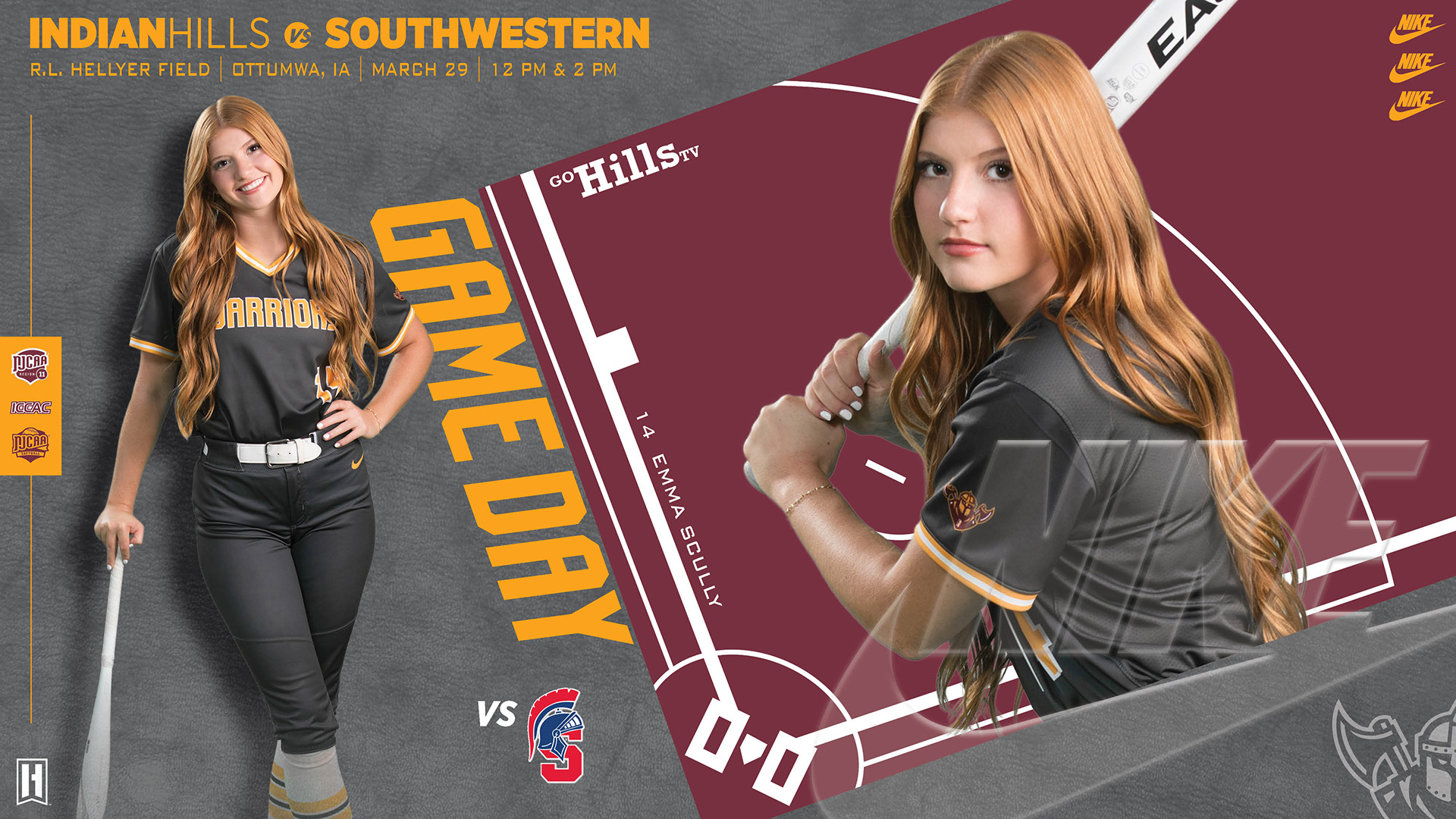 IHCC Softball vs Southwestern Game 1 3-29-26