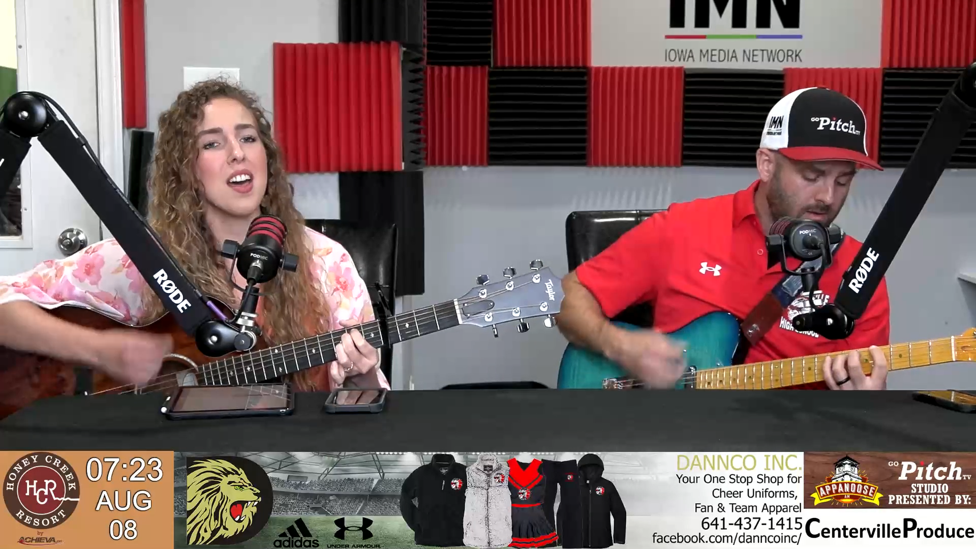 Ryan and Abbey Mclouth Jam Out and Talk Fundraisers