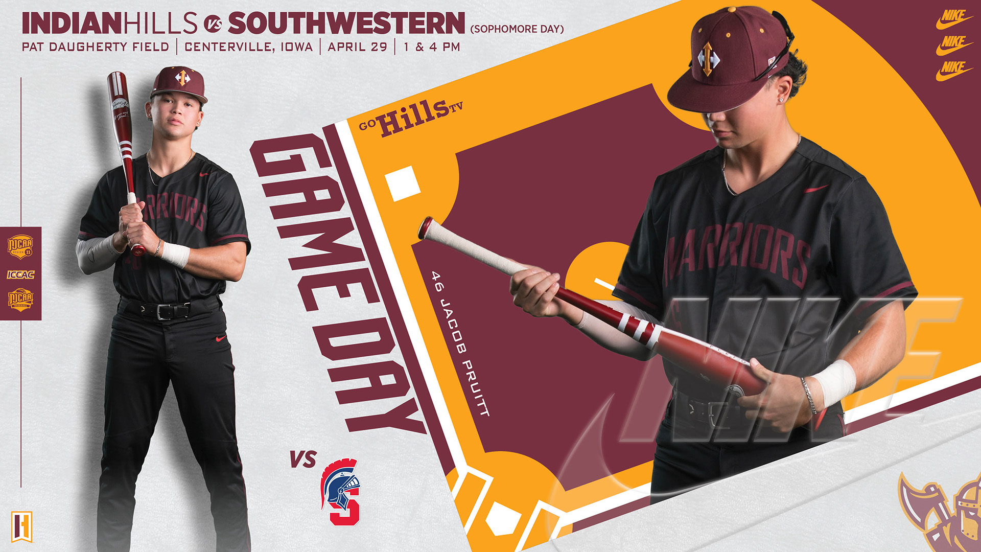 IHCC Baseball vs Southwestern Game 2 4-29-26