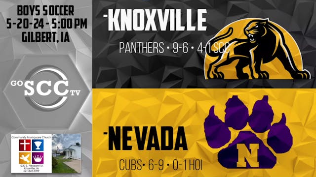 Knoxville vs Nevada Boys Soccer 5-20-...