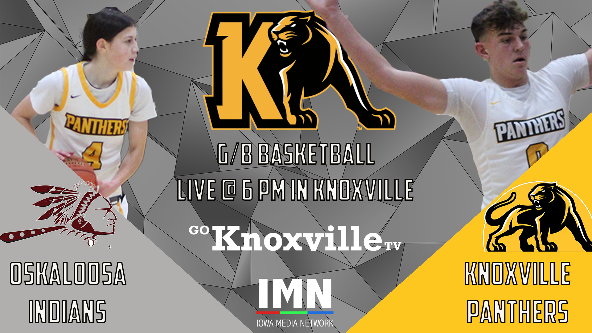 Knoxville vs Oskaloosa Girls Basketball 2-9-26