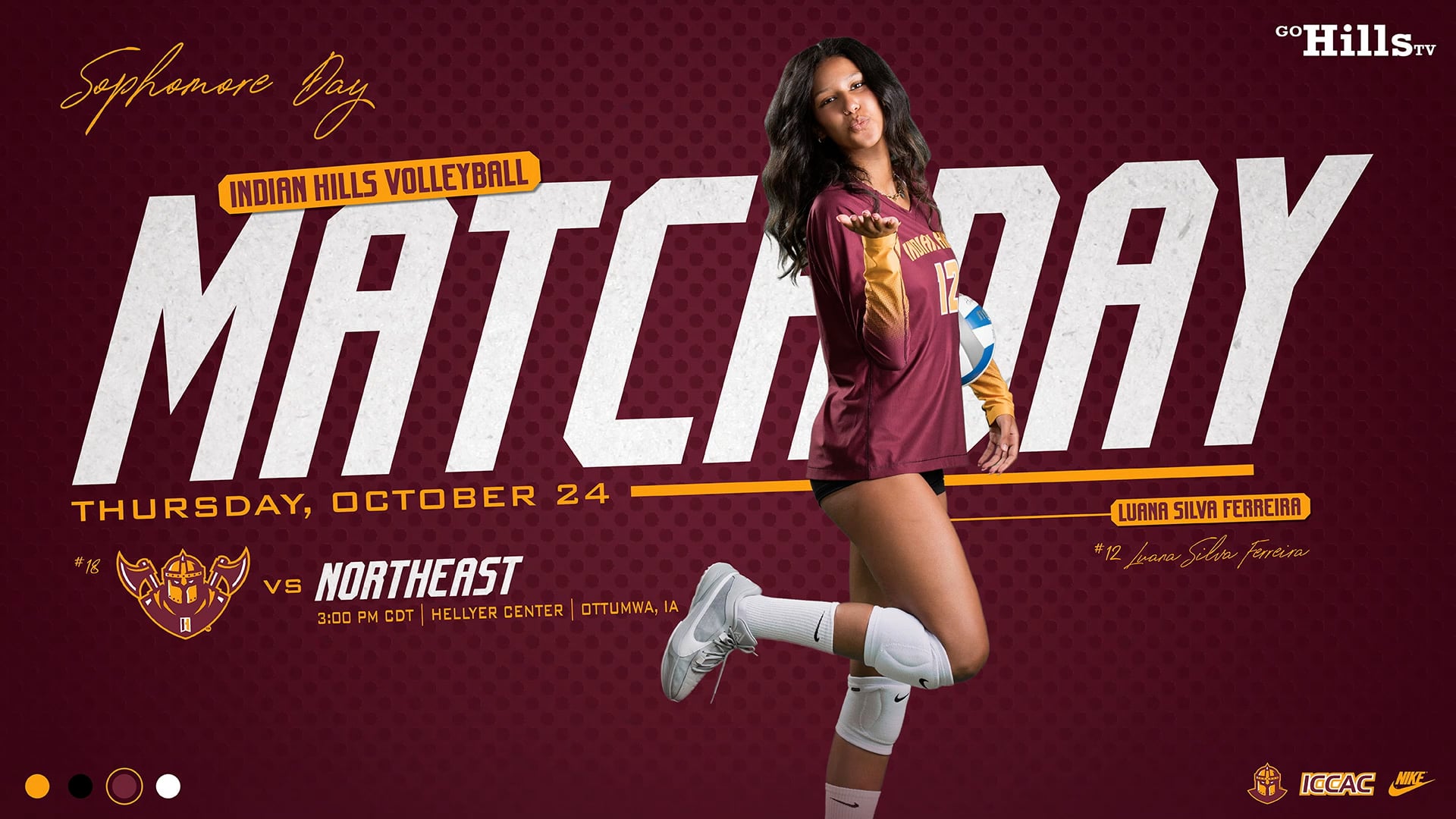 10-24-24 IHCC Volleyball vs Northeast