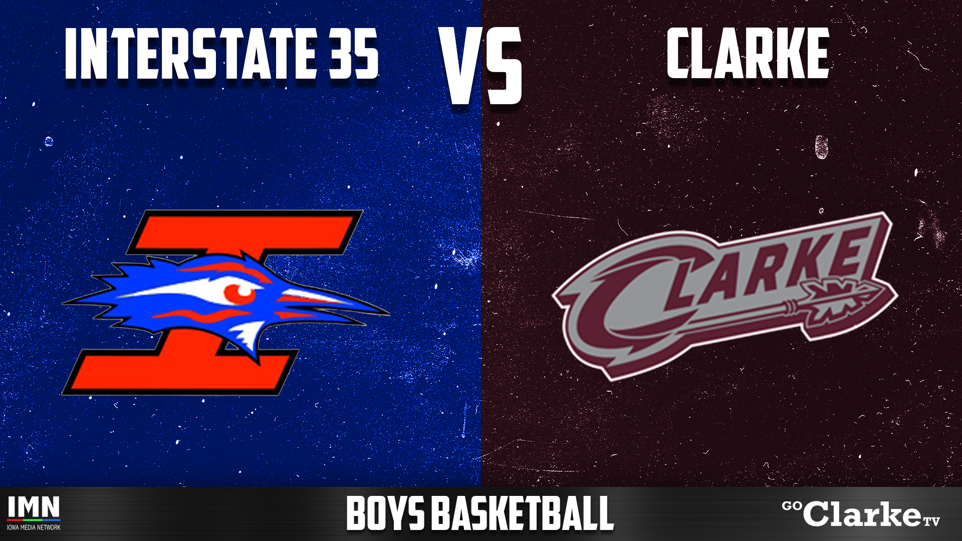 Clarke vs I-35 Boys Basketball 12-2-25