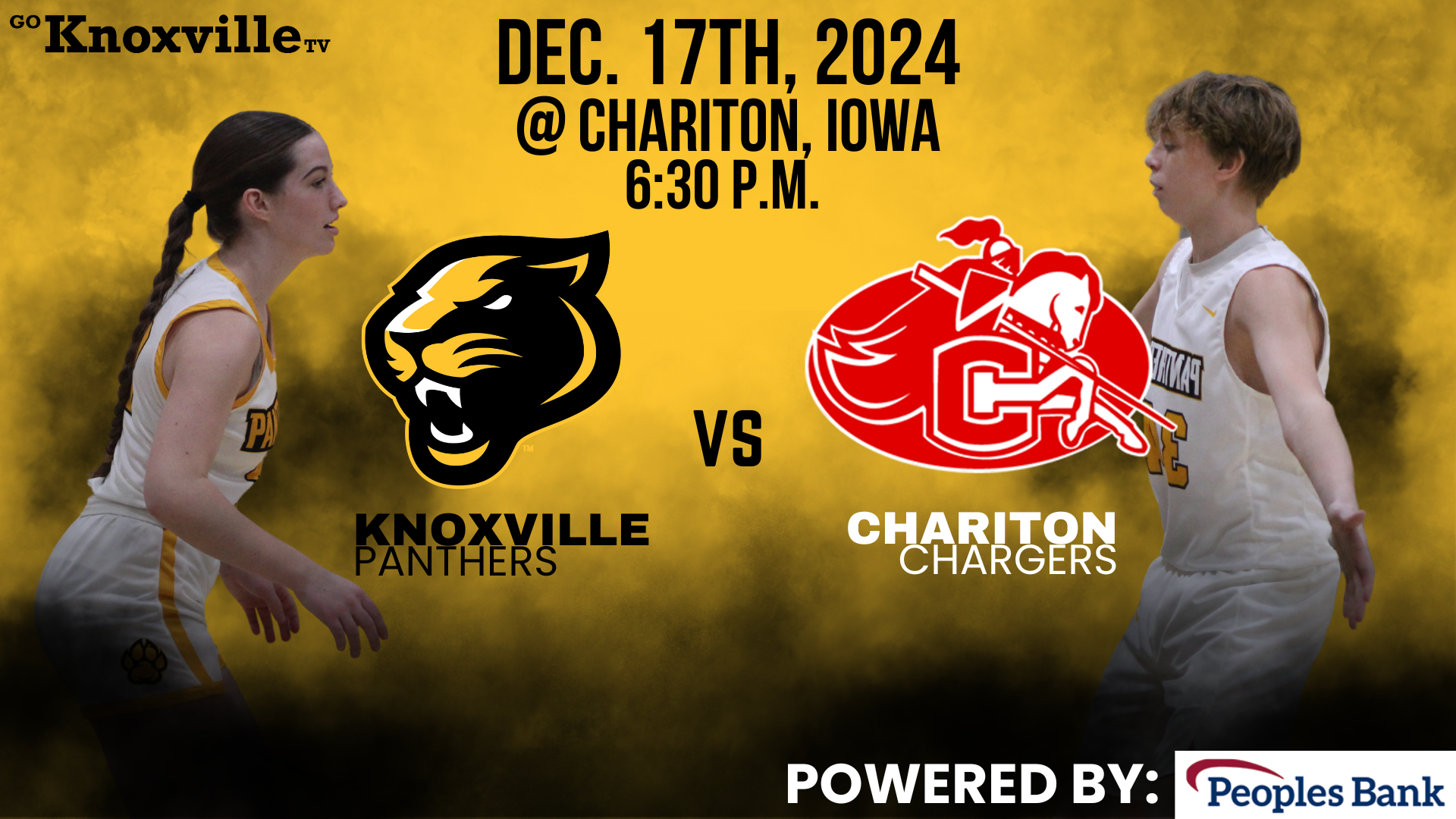 Knoxville Girls Basketball at Chariton 12-17-24