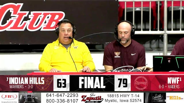 11-14-23 IHCC Men's Basketball @ Nort...