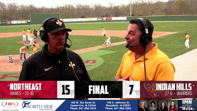 4-13-24 IHCC Baseball vs Northeast Po...
