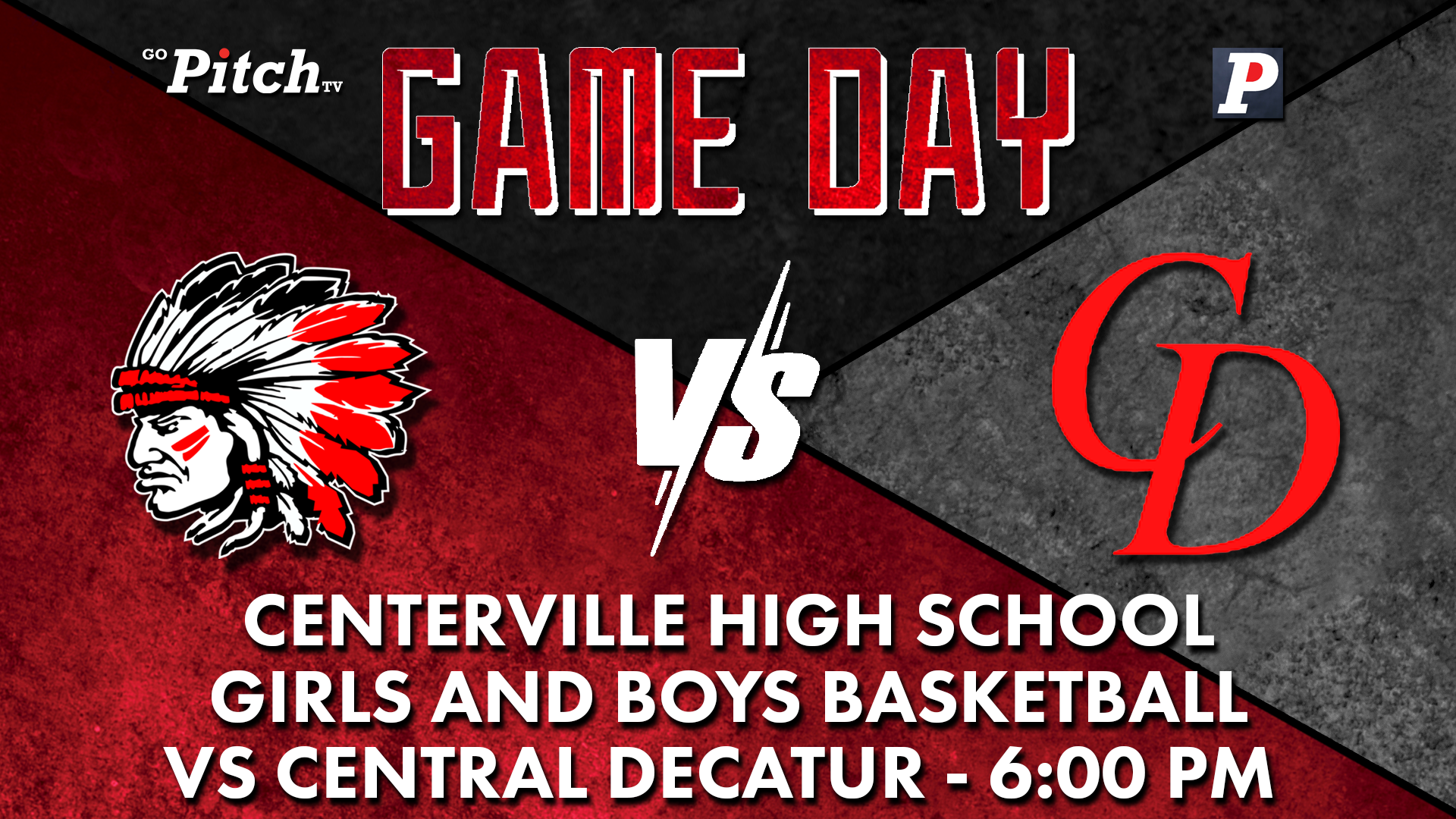 Centerville Boys Basketball vs Central Decatur 12-7-21