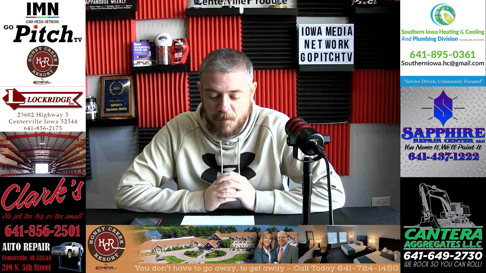 Appanoose At Noon 4-21-25