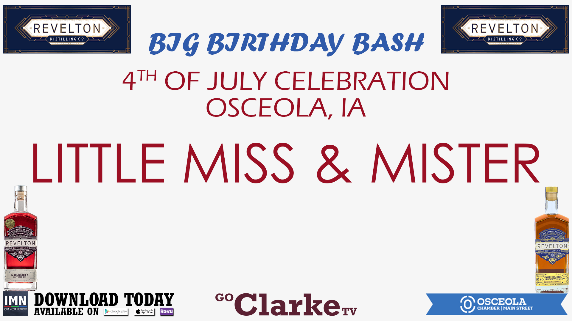 Osceola 4th of July - Little Miss and Mister - 7-2-26