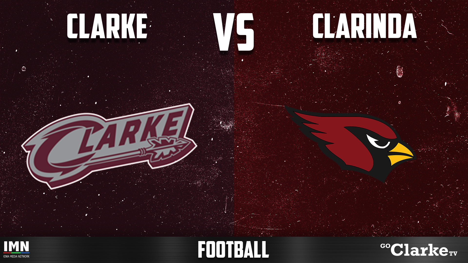 Clarke at Clarinda Football 10-9-26