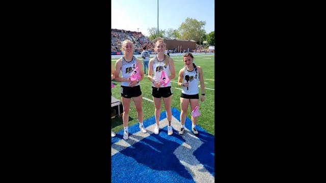 5-20-23 EBF Girls 4x400 Break School ...