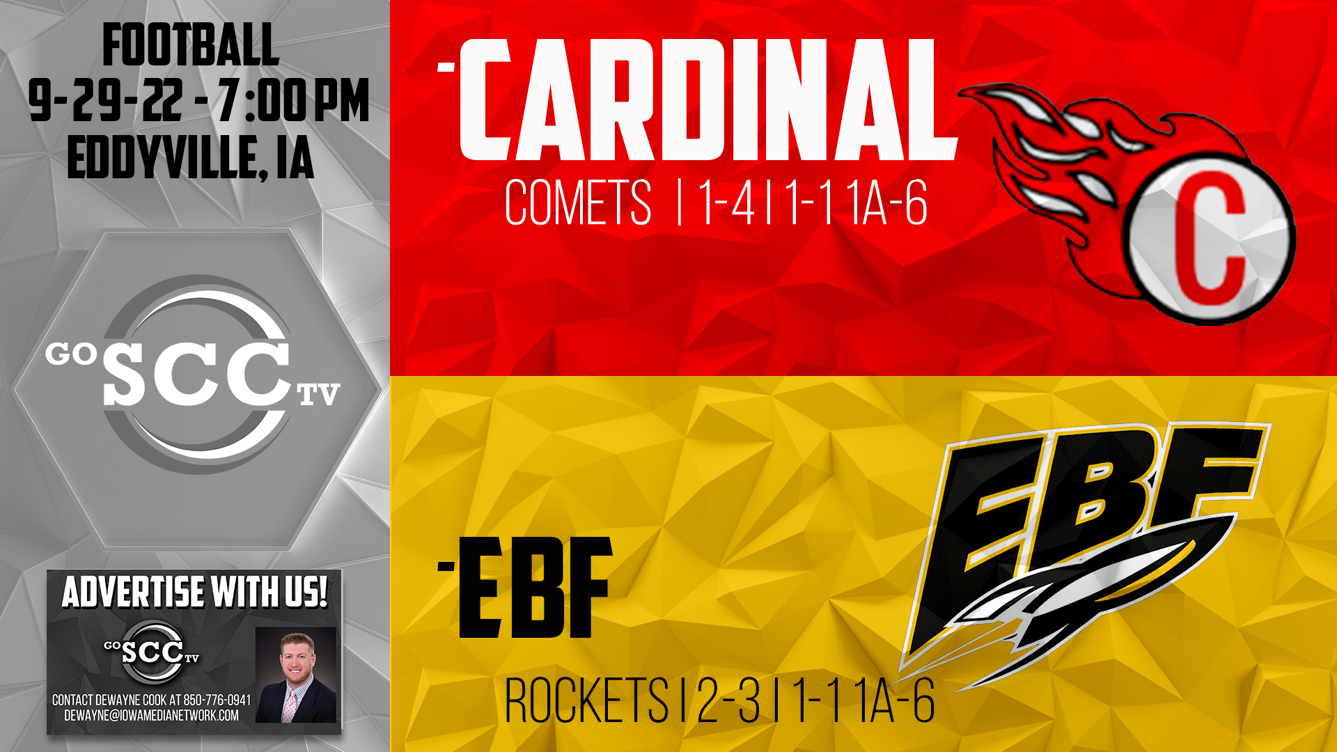 EBF Football vs Cardinal