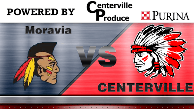 Centerville Wrestling vs Moravia 1-28-19