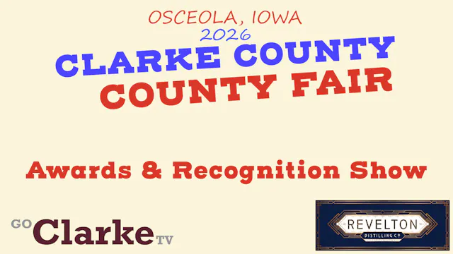 Clarke County Fair - Awards and Recog...