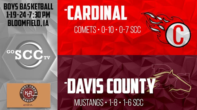 Davis County Boys Basketball vs Cardi...