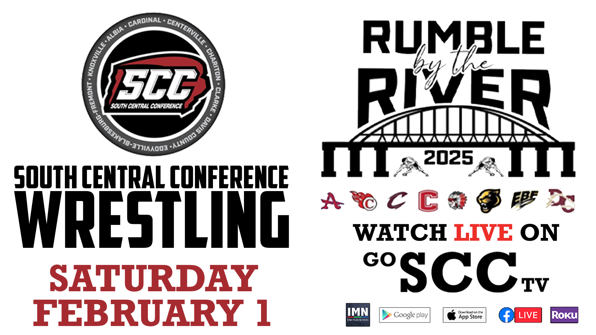 2025 South Central Conference (SCC) Wrestling Tournament -Finals