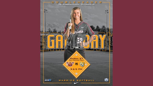 3-28-21 IHCC Softball vs Marshalltown DH