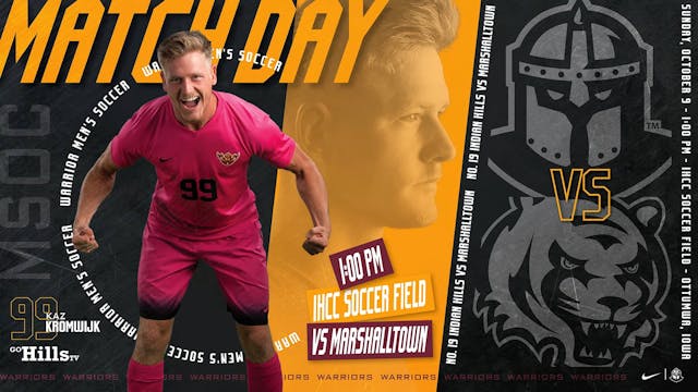 10-9-22 IHCC Men's Soccer vs Marshall...