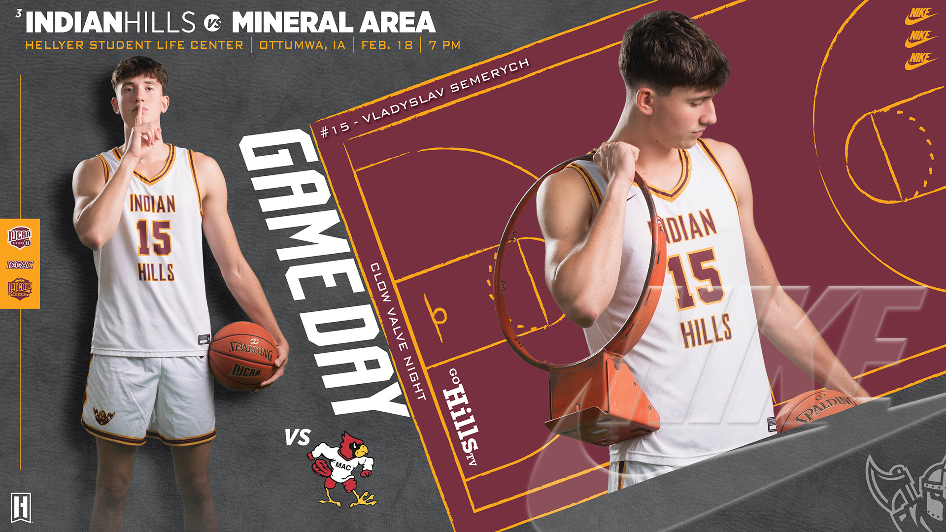 IHCC Men's Basketball vs Mineral Area 2-18-26