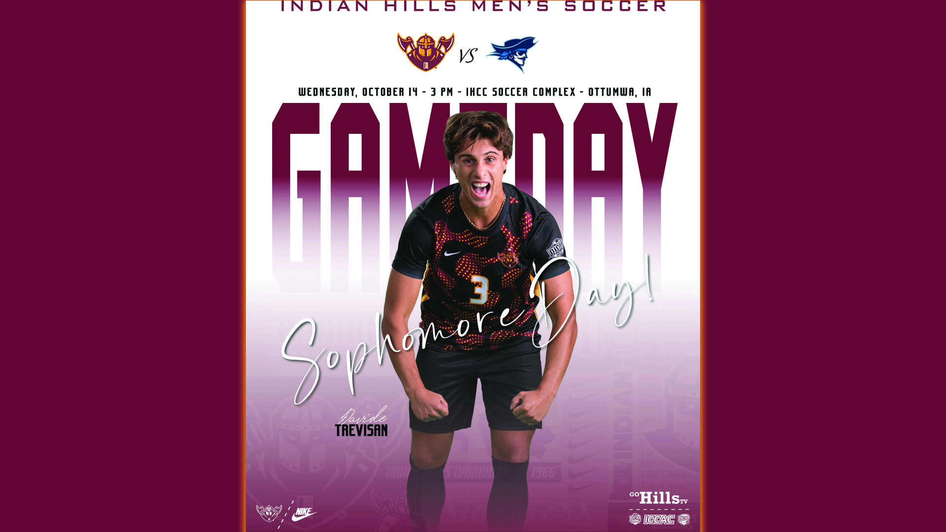 IHCC Men's Soccer vs Iowa Western 10-14-26