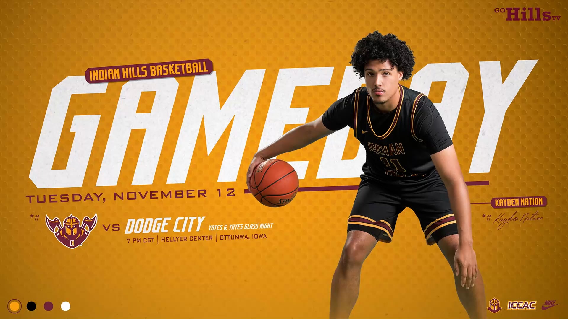 11-12-24 IHCC Men's Basketball vs Dodge City