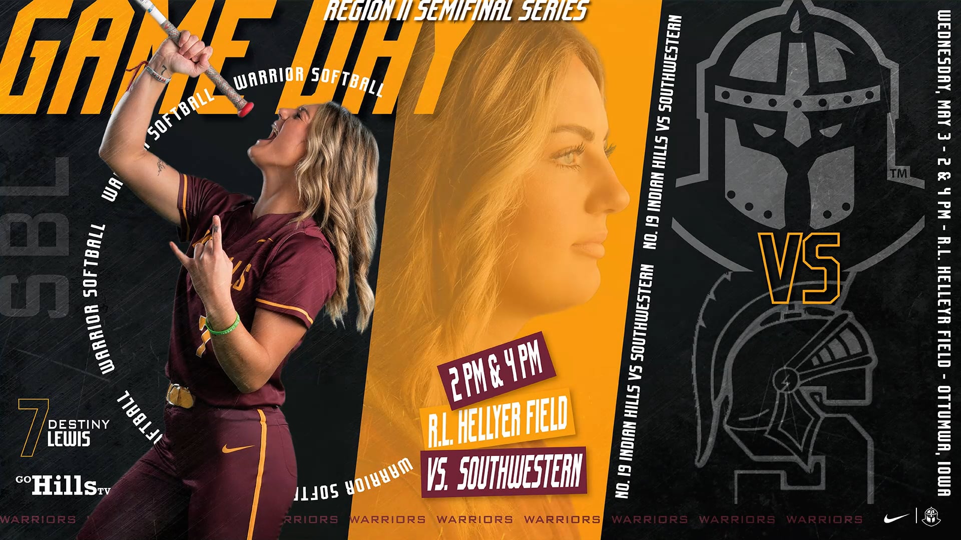 NJCAA Region XI Tournament 5-3-23 IHCC Softball vs Southwestern Game 2