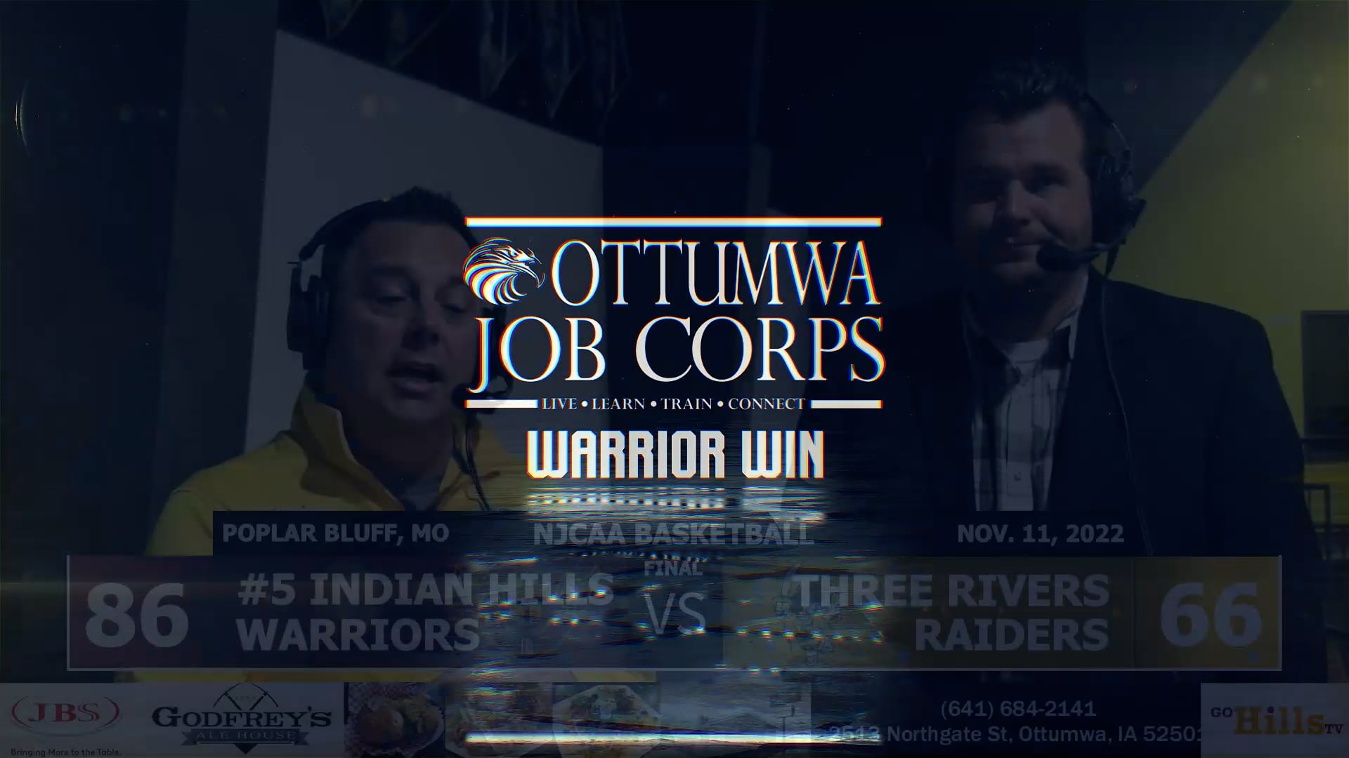 11-11-22 IHCC Men's Basketball @ Three Rivers Post Game Interview