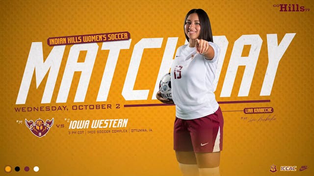 10-2-24 IHCC Women's Soccer vs Iowa W...