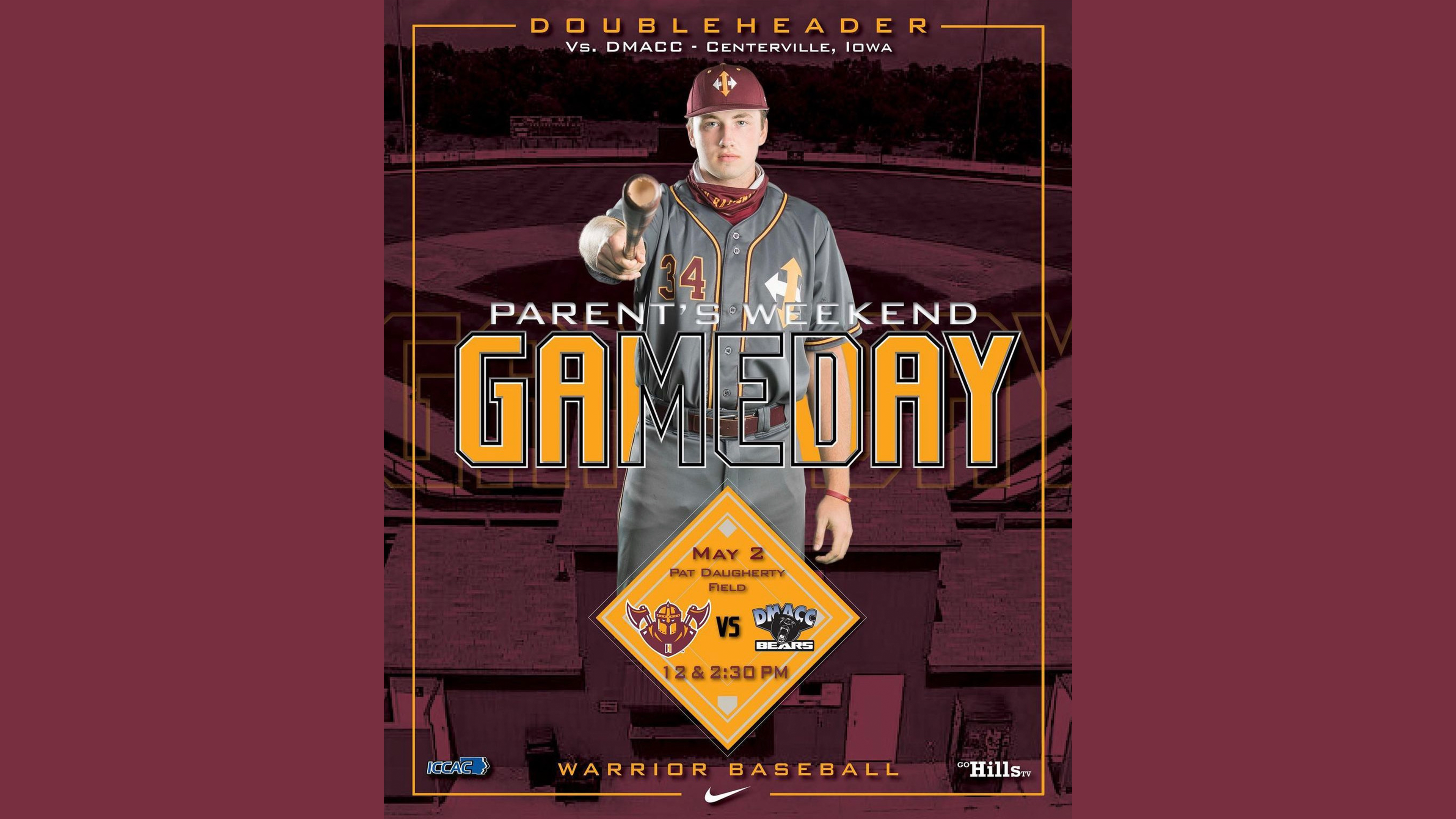 5-2-21 IHCC Baseball vs DMACC DH