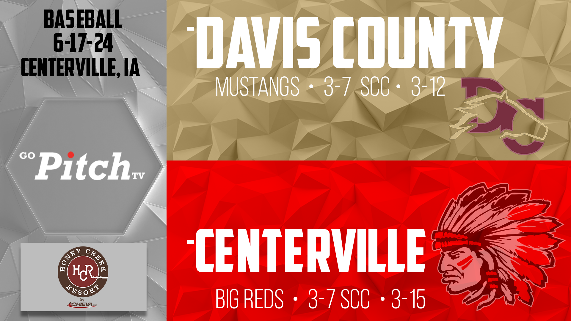 Centerville Baseball vs Davis County Game 1 - 6-17-24