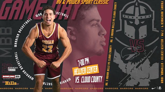 11-4-22 IHCC Men's Basketball vs Clou...