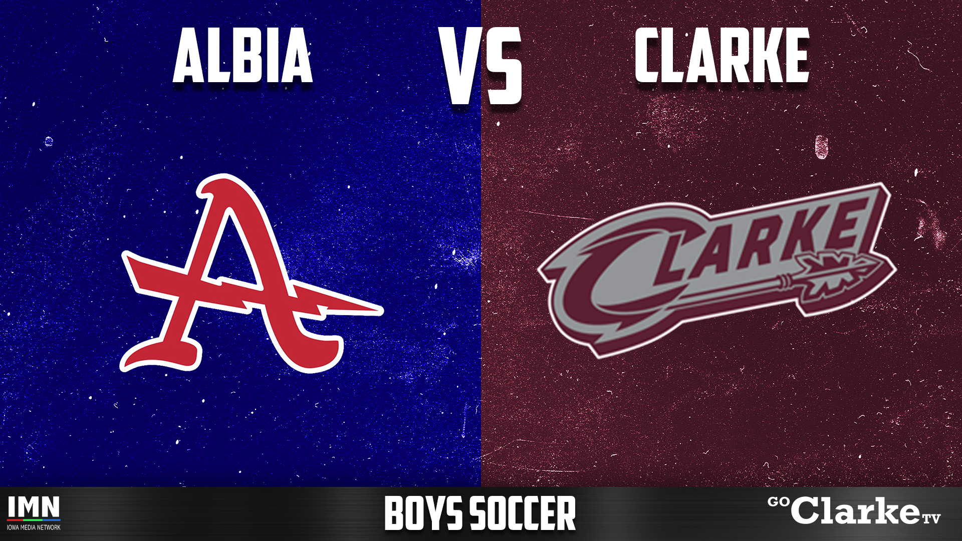 Clarke Boys Soccer vs Albia 4-1-25