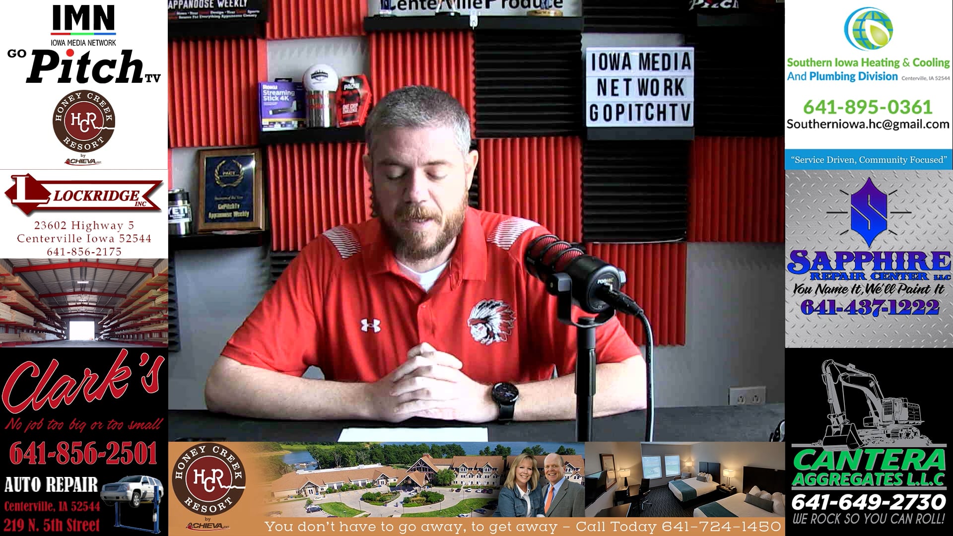 Appanoose At Noon 4-28-25